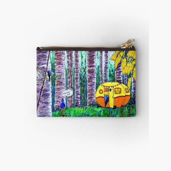 Item preview, Caravan series - Kauri forest, pukeko travels NZ designed and sold by HelenBlair.