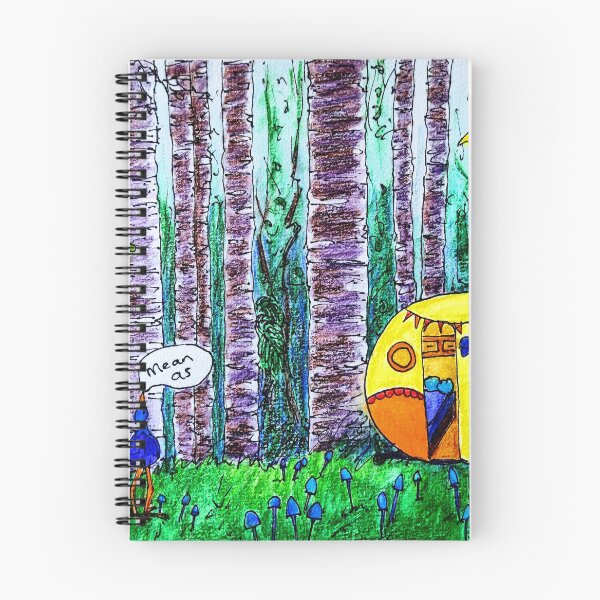 Item preview, Caravan series - Kauri forest, pukeko travels NZ designed and sold by HelenBlair.