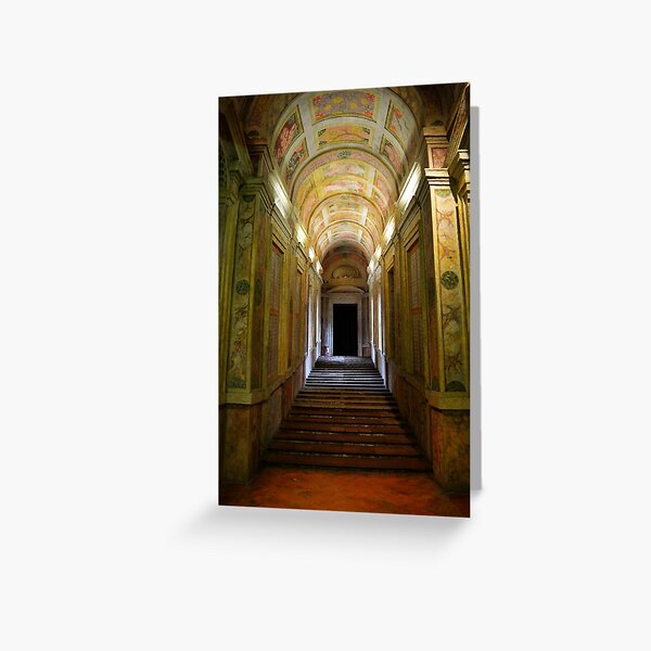 Entrance of Palazzo Ducale, Mantua, Italy Greeting Card
