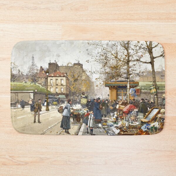 Item preview, The Flea Market, Porte du Châtillon - Eugene Galien-Laloue designed and sold by CJET.