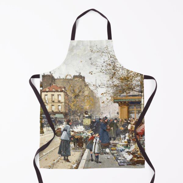 Item preview, The Flea Market, Porte du Châtillon - Eugene Galien-Laloue designed and sold by CJET.