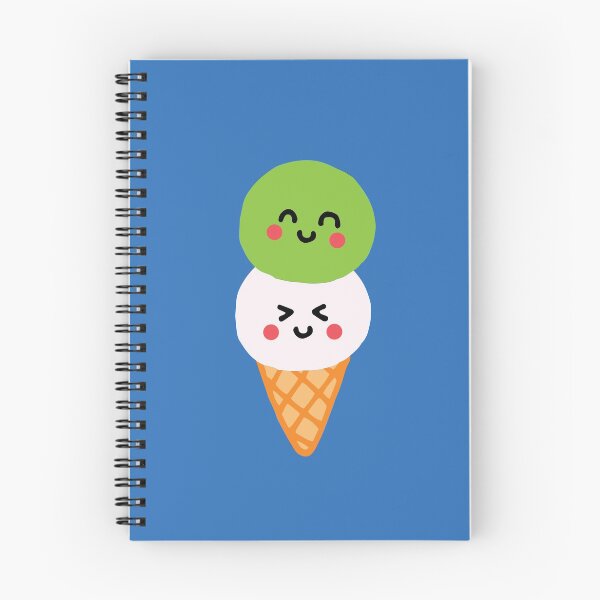 Item preview, Kawaii Matcha & Vanilla Ice Cream designed and sold by cheekimori.