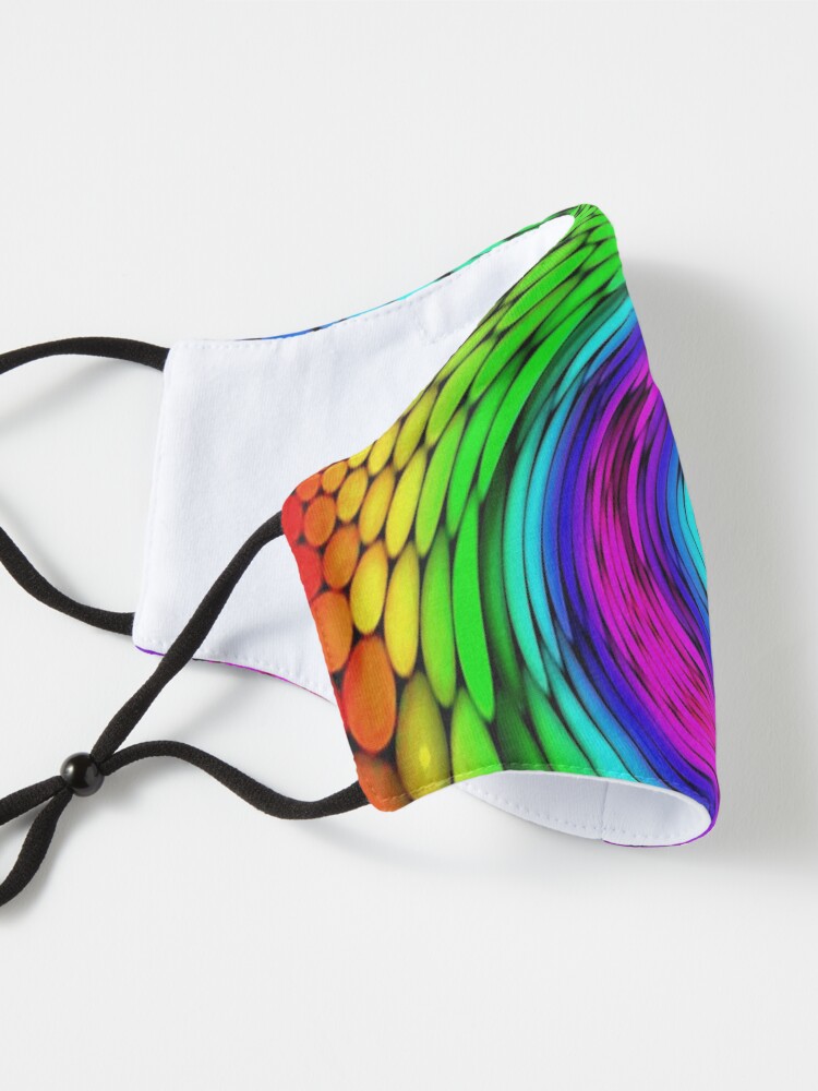 Alternate view of Colour Swirl Mask