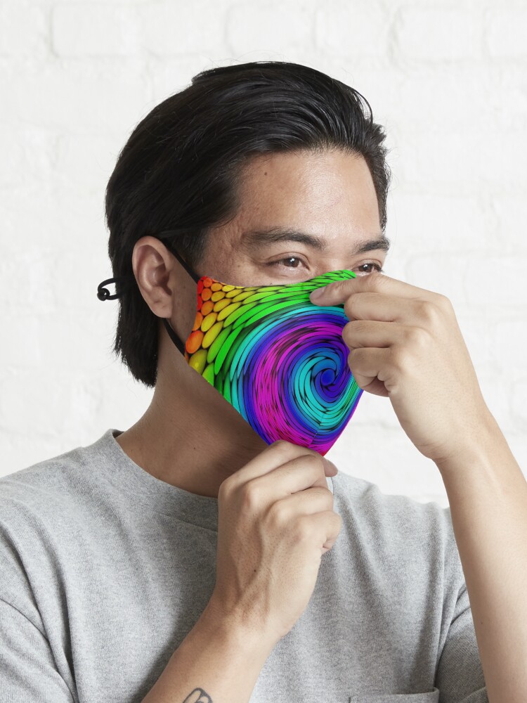 Alternate view of Colour Swirl Mask