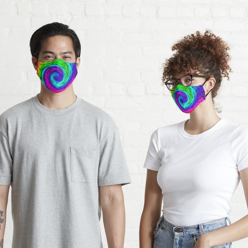 Colour Swirl Mask