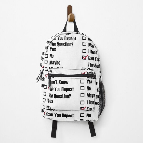 Item preview, yes, no, maybe, i don't know, can you repeat the question? designed and sold by remerasnerdas.