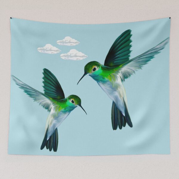 Item preview, Hummingbirds in Sky designed and sold by MarcSabuncu.