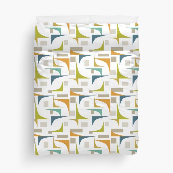 Item preview, Colorful Geometric Corners Mid Century Pattern  designed and sold by Orchard Berry.