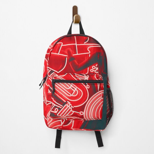 Item preview, Red music neon girl designed and sold by urban-color.