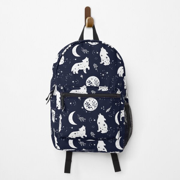 Item preview, Cute Wolf Howls at the Moon designed and sold by ewynter.