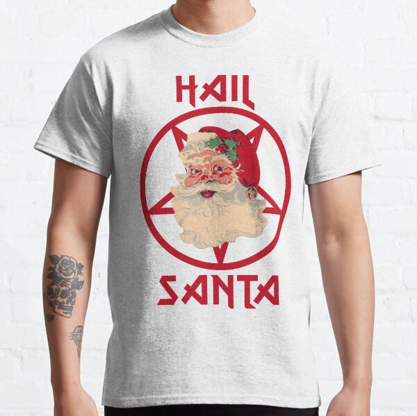 ghost hail santa sweater