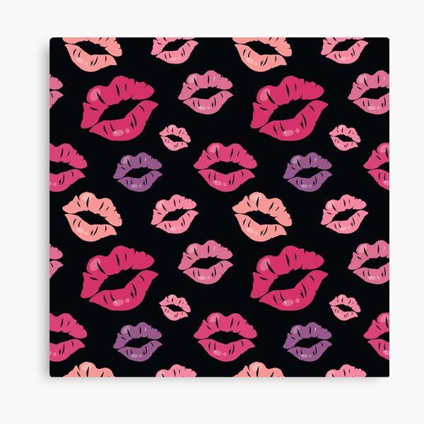 Red LV Kisses – Canvas Cultures