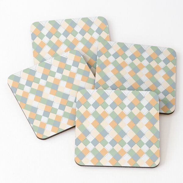 Item preview, Colorful squares and argyle  designed and sold by tulipdesign.