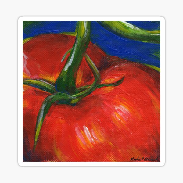 Tomato Painting Sticker