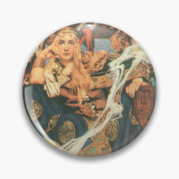 Item preview, Queen Medb - Vintage Retro Illustration designed and sold by elevens.