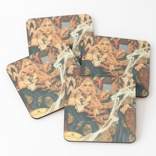 Item preview, Queen Medb - Vintage Retro Illustration designed and sold by elevens.