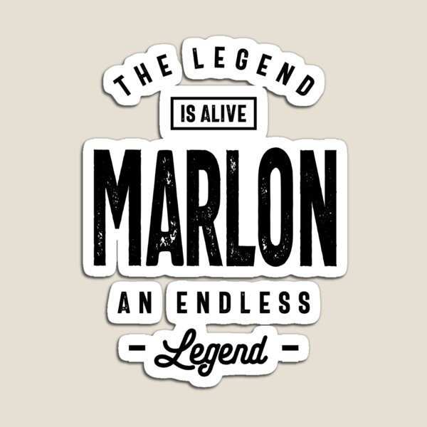 Vista previa del artículo con la obra «Regalo de cumpleaños con nombre personalizado de Marlon», diseñado y vendido por cidolopez.