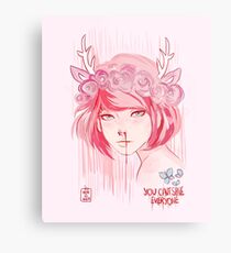 Max Caulfield (pink) Metal Print