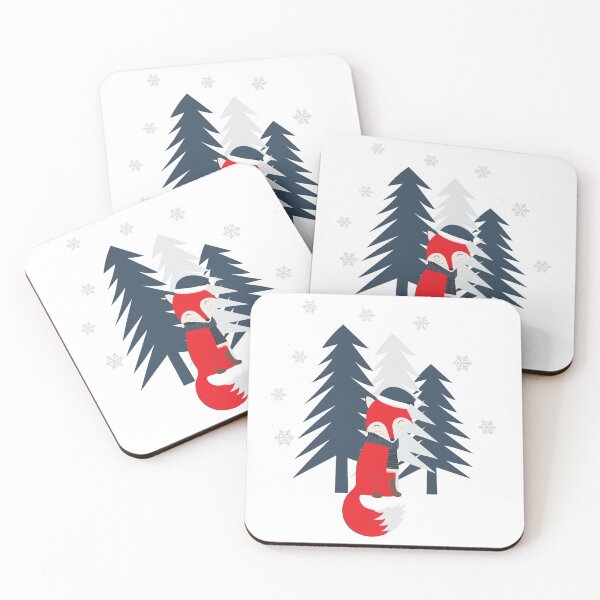 Item preview, Santas fox pattern  designed and sold by urban-color.