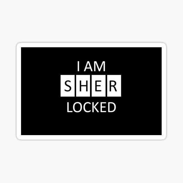 Sher Stickers Redbubble