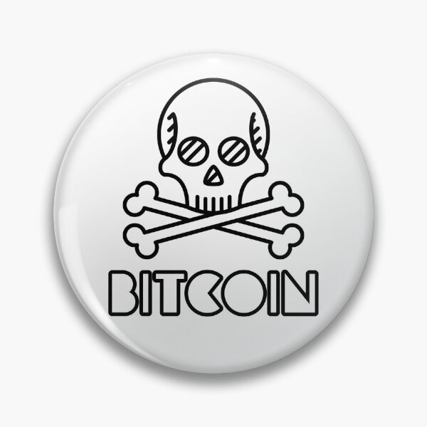 Item preview, Bitcoin Skull designed and sold by Anonymousbtb.