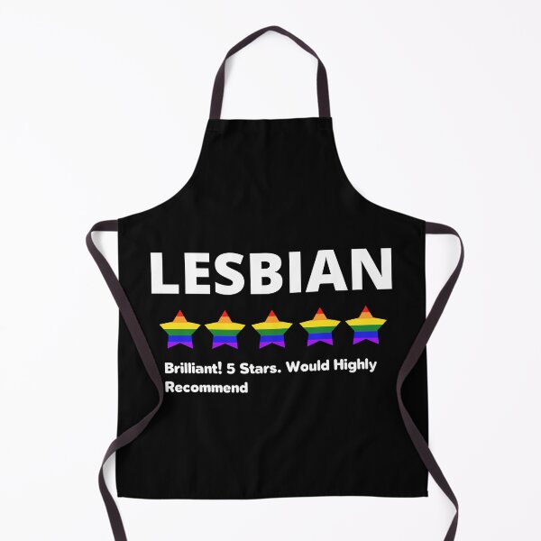 Item preview, 5 start lesbian - pride gift idea. LGBTQ pride. Pride Month gift designed and sold by HaychGee.
