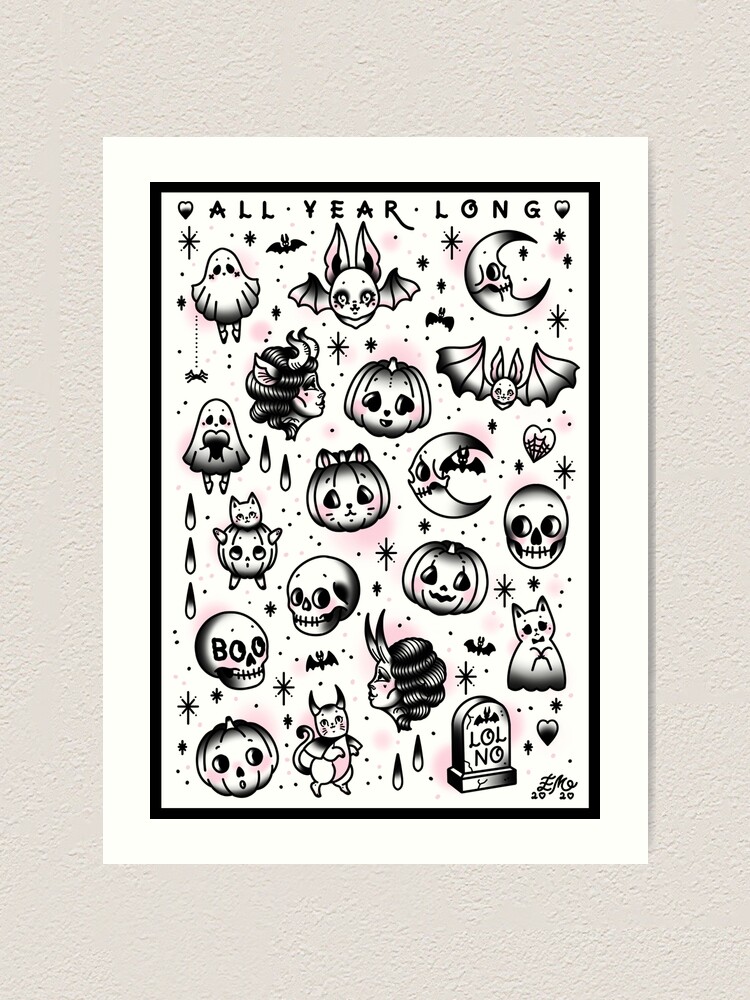 Temporary Tattoo Sheet, Mini Tattoo Trial, Black Tattoo, Flash Tattoo  Sheet, Festival Tattoo, Party Favors, Tiny Tattoo, Asthetic - Etsy Sweden