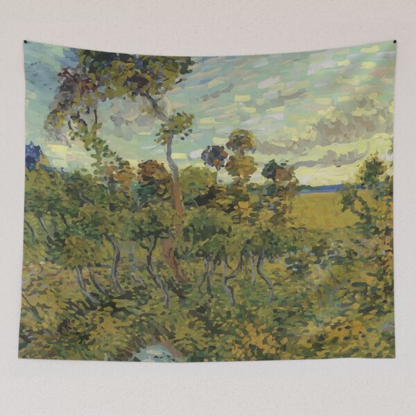 Item preview, Vincent van Gogh | Sunset at Montmajour designed and sold by badguyduh.
