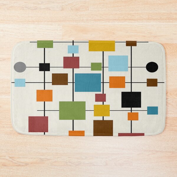 Item preview, Mid-Century Modern Art 1.3 designed and sold by Old Urban Farmhouse Design Studio.