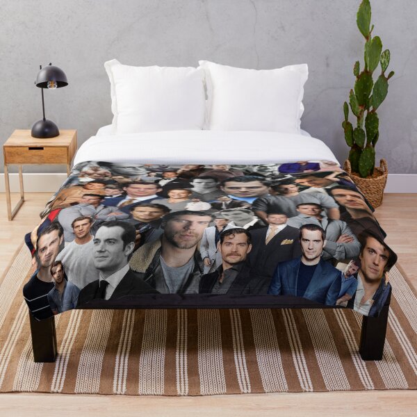 Henry Cavill Throw Blanket