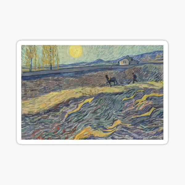 Vista previa del artículo con la obra «Vicente van Gogh | Laborer dans un Champ», diseñado y vendido por badguyduh.