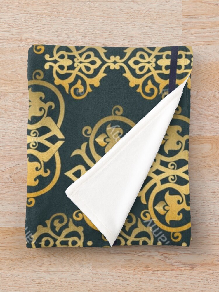"Middle Eastern Style" Throw Blanket by Lomyn Redbubble