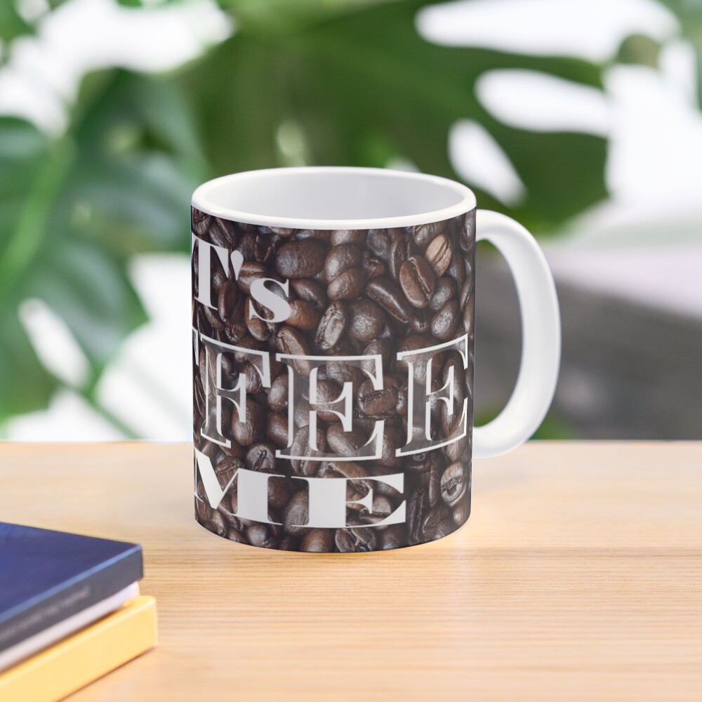 Coffee Beans Design Dark Roasted Mug