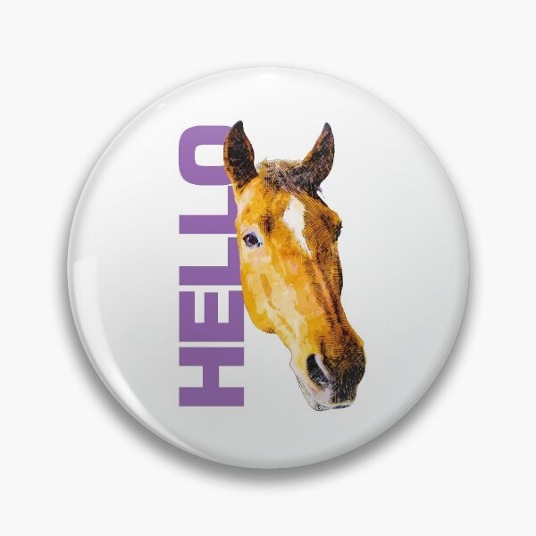 Artikelvorschau, Hallo - Lila entworfen und verkauft von horseymj1.