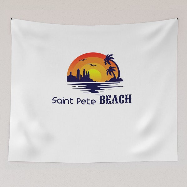 Item preview, Saint Petersburg beach t-shirts & sweaters masks designed and sold by Beach4Life.