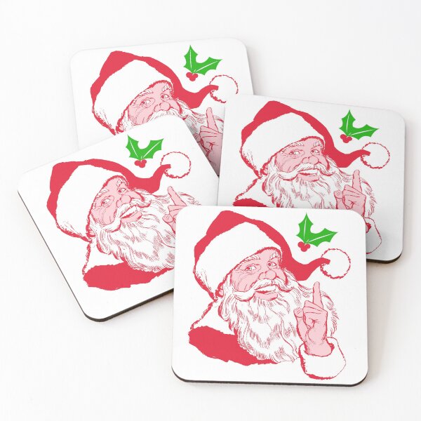 Item preview, Santa Claus Under The Mistletoe designed and sold by Bjorn2Bubble.