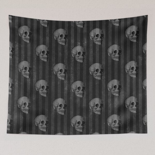Item preview, Black Stripe Skulls designed and sold by Strings  Stan.