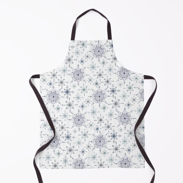 Item preview, Blue Snowflakes in Line designed and sold by FEM-creative.