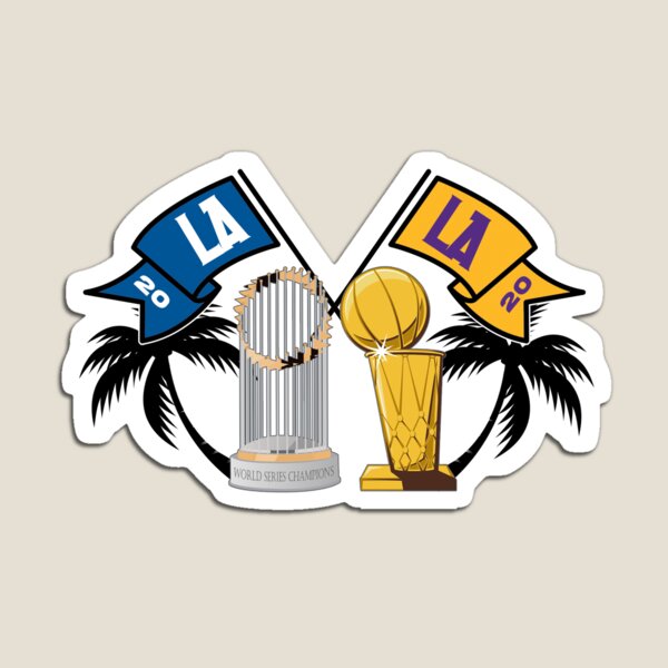 LA Rams and LA Lakers and LA Dodgers Kobe Bryant Corey Seager