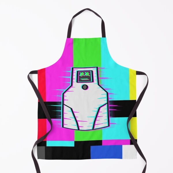 Item preview, Glitching Jailbot designed and sold by potatoegoat.