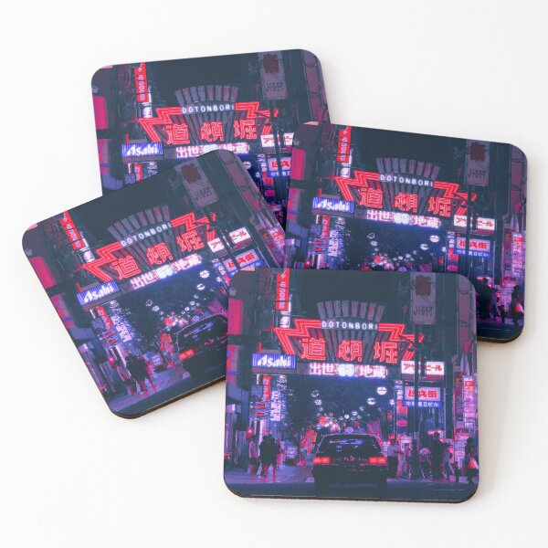 Item preview, Dotonbori Night Walks designed and sold by Neondreamscapes.