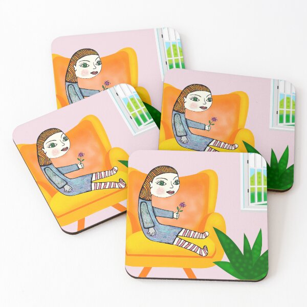 Item preview, Girl Sitting On Seat designed and sold by MarcSabuncu.