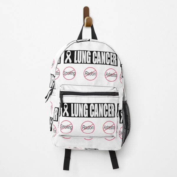 Item preview, Lung cancer awareness no smoking no radon no asbestos designed and sold by nuz2.