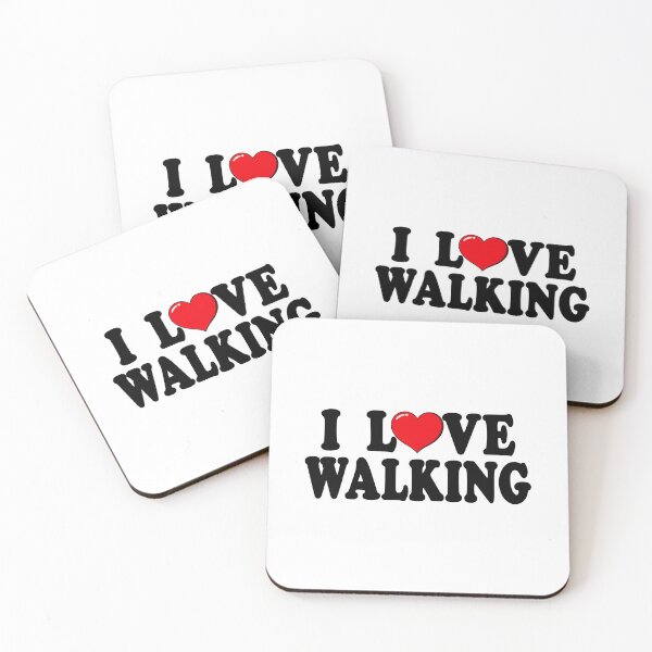 Artikelvorschau, I Love Walking Heart Design Quote entworfen und verkauft von rukia020290.