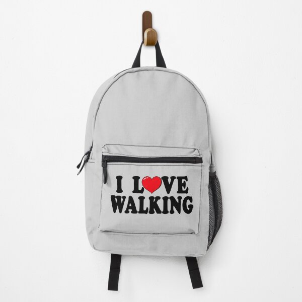 Item preview, I Love Walking Heart Design Quote designed and sold by rukia020290.
