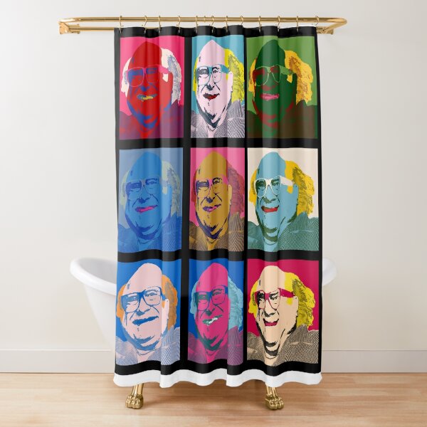 Danny DeVito Pop Art Shower Curtain