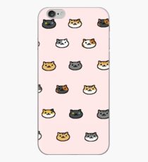 Neko Atsume Kitty Sammler Katze Gesichter iPhone-Hülle & Cover