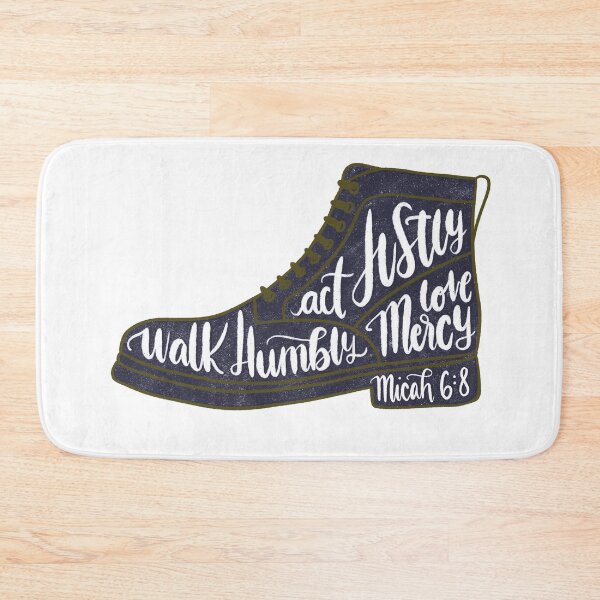 Item preview, Micah 6:8 - Act justly, love mercy, walk humbly  designed and sold by NewBranchStudio.