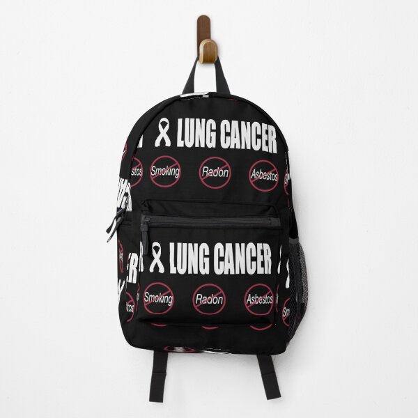 Item preview, Lung cancer awareness no smoking no radon no asbestos designed and sold by nuz2.