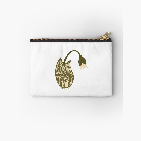 Item preview, Bloom where your planted - hand lettered flower designed and sold by NewBranchStudio.